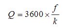 液體渦輪流量計(jì)流量計(jì)算公式